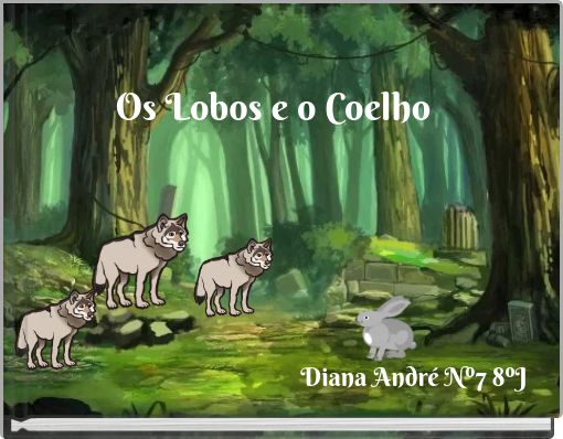 Front cover of 'Os Lobos e o Coelho' 