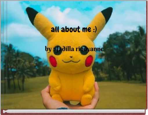 Front cover of 'all about me :)' 