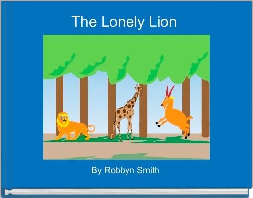Front cover of 'The Lonely Lion ' 