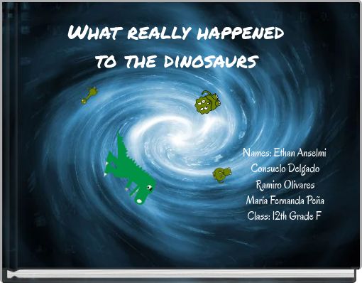 Front cover of 'What really happened to the dinosaurs' 
