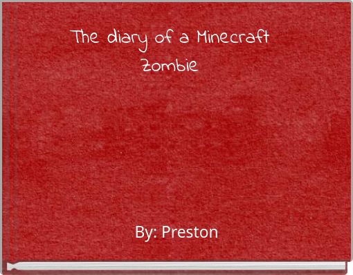Front cover of 'The diary of a Minecraft Zombie' 