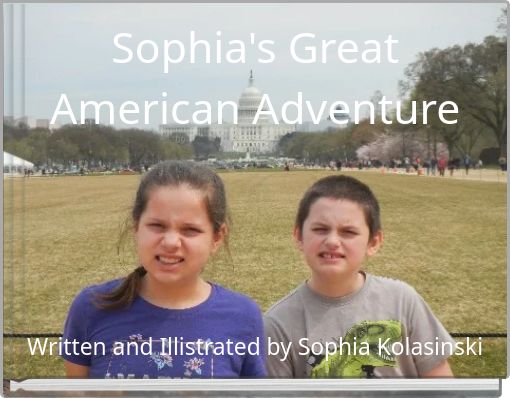 Front cover of 'Sophia's Great American Adventure' 