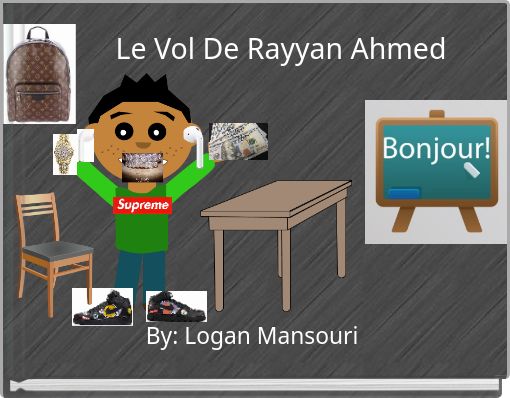 Book Cover for: Le Vol De Rayyan Ahmed