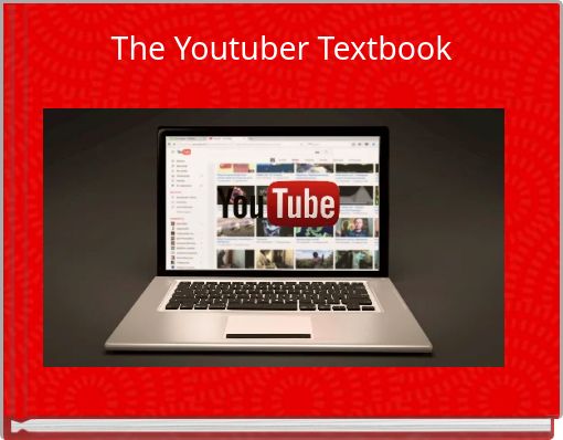 Front cover of 'The Youtuber Textbook' 