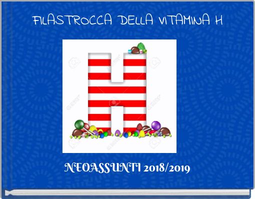 Front cover of 'FILASTROCCA DELLA VITAMINA H' 