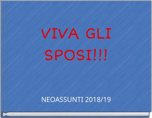 VIVA GLI SPOSI!!!