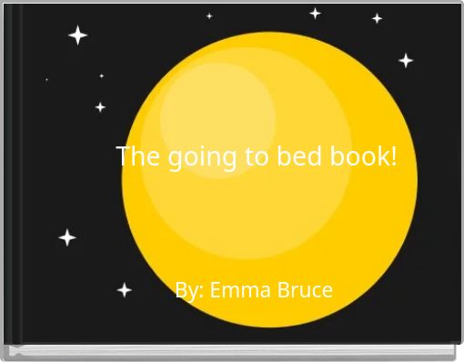 The going to bed book!