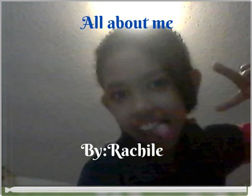 Book Cover for: All about me