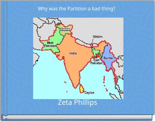 Why was the Partition a bad thing?
