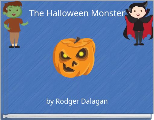 Front cover of 'The Halloween Monster' 