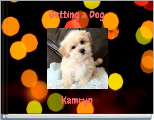 Front cover of 'Getting a Dog' 