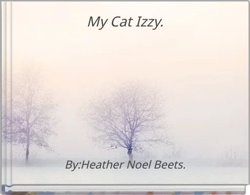 Front cover of 'My Cat Izzy.' 