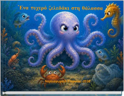 ΄Ενα τυχερό ζελεδάκι στη θάλασσα