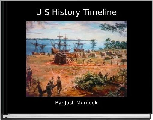 Front cover of 'U.S History Timeline' 