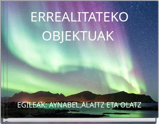 ERREALITATEKO OBJEKTUAK