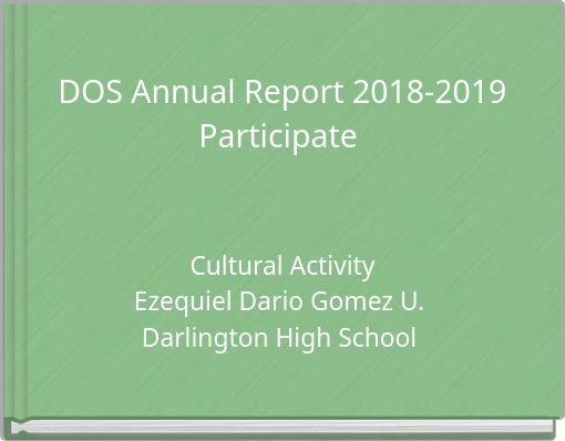 DOS Annual Report 2018-2019 Participate