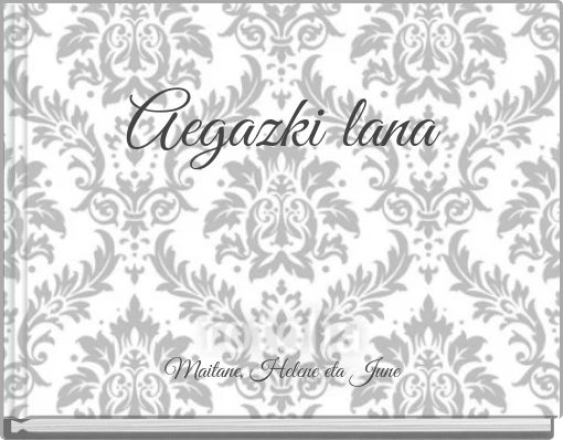 Aegazki lana
