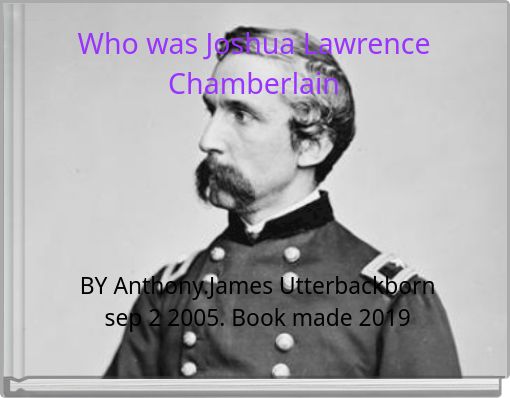 Front cover of 'Who was Joshua Lawrence Chamberlain' 