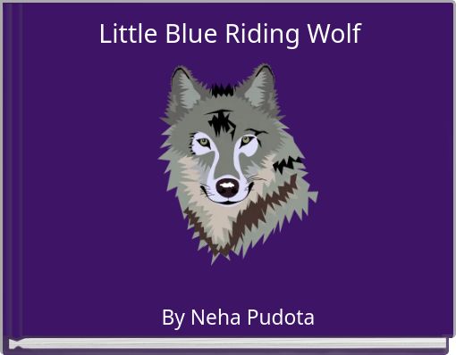 Little Blue Riding Wolf