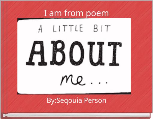 I am from poem