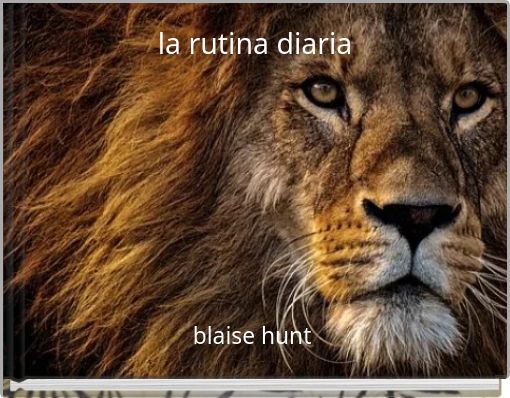 Front cover of 'la rutina diaria' 