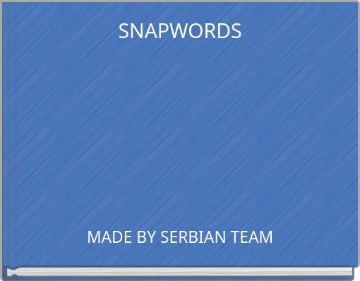SNAPWORDS