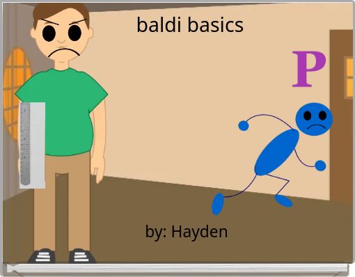 Front cover of 'baldi basics' 