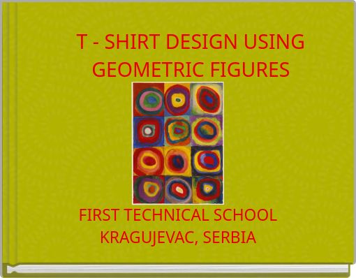 T - SHIRT DESIGN USING GEOMETRIC FIGURES