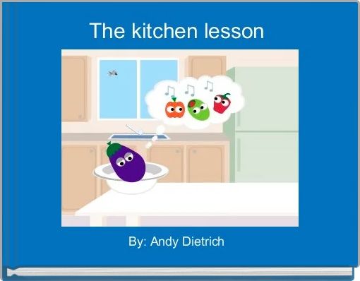 Front cover of 'The kitchen lesson ' 