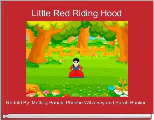 Front cover of 'Little Red Riding Hood' 