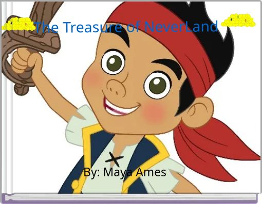 Front cover of 'The Treasure of NeverLand' 