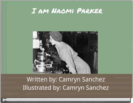 Front cover of 'I am Naomi Parker' 