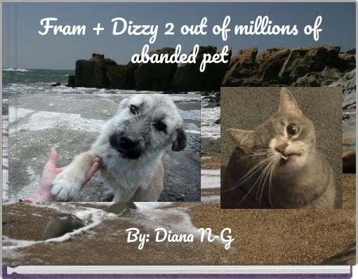 Fram + Dizzy 2 out of millions of abanded pet