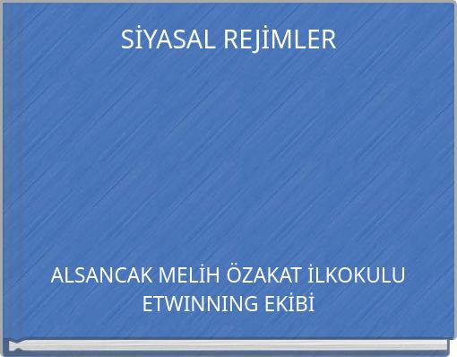 SİYASAL REJİMLER