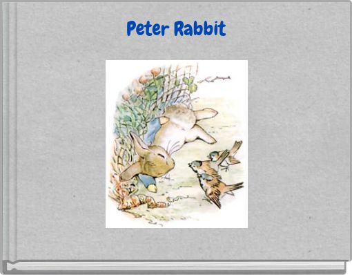 Front cover of 'Peter Rabbit' 