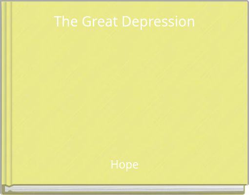 The Great Depression