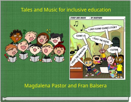 Front cover of 'Tales and Music for inclusive education' 