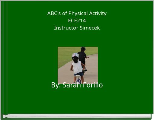 ABC's of Physical Activity ECE214 Simecek 4-2