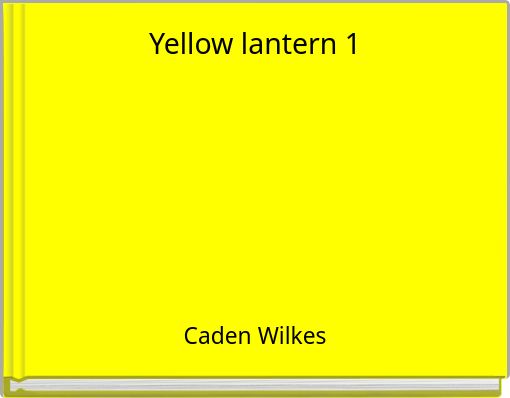 Yellow lantern 1