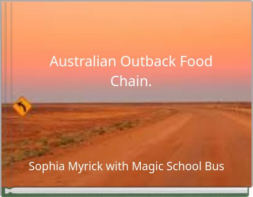 Australian Outback Food Chain.