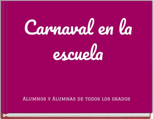 Carnaval en la escuela