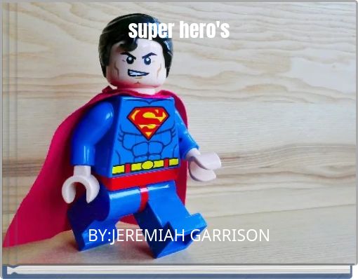 Book Cover for: super hero's