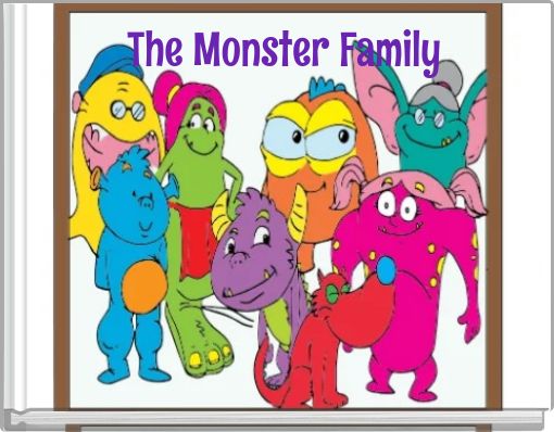 Book Cover for: The Monster Family