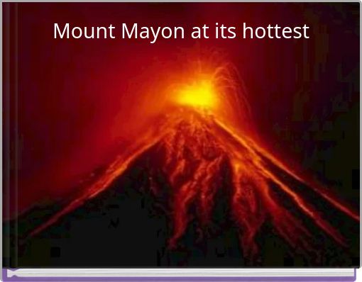 Front cover of 'Mount Mayon at its hottest' 