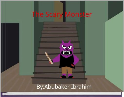 Front cover of 'The Scary Monster' 