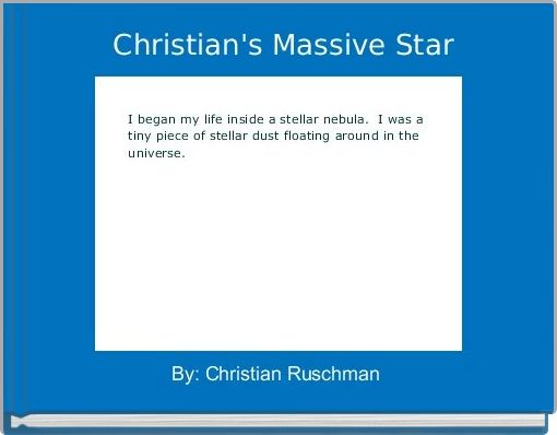  Christian's Massive Star