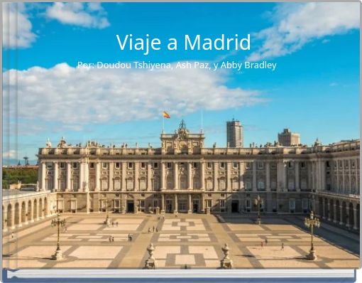 Front cover of 'Viaje a Madrid' 