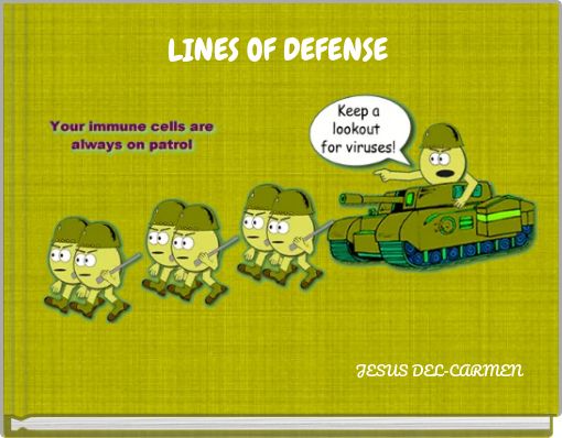 Front cover of 'LINES OF DEFENSE' 