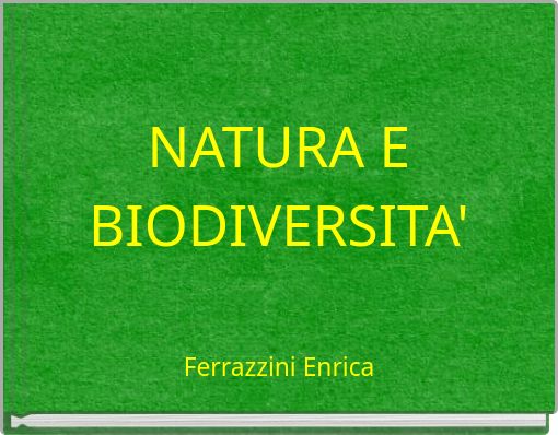 NATURA E BIODIVERSITA'