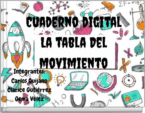 Front cover of 'Cuaderno digitalLa tabla Del movimiento' 